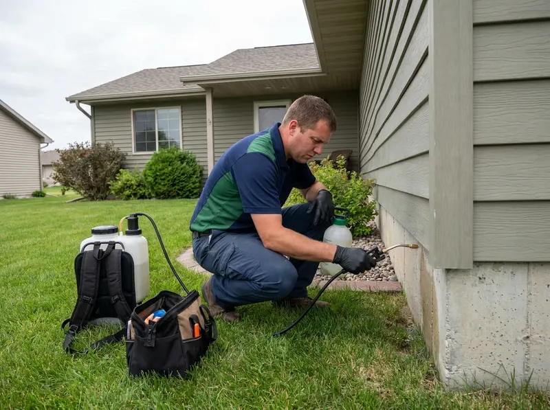 Perimeter Ant and Spider Barrier Service in Aberdeen, SD